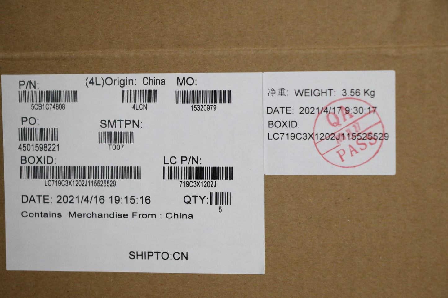 Lenovo Cover Upper Case Asm_Uke L82Ju - 5CB1C74808