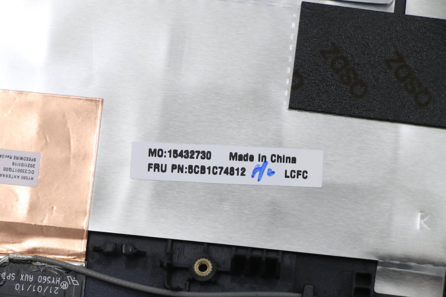 Lenovo Cover Upper Case Asm_Ger L82Ju - 5CB1C74812