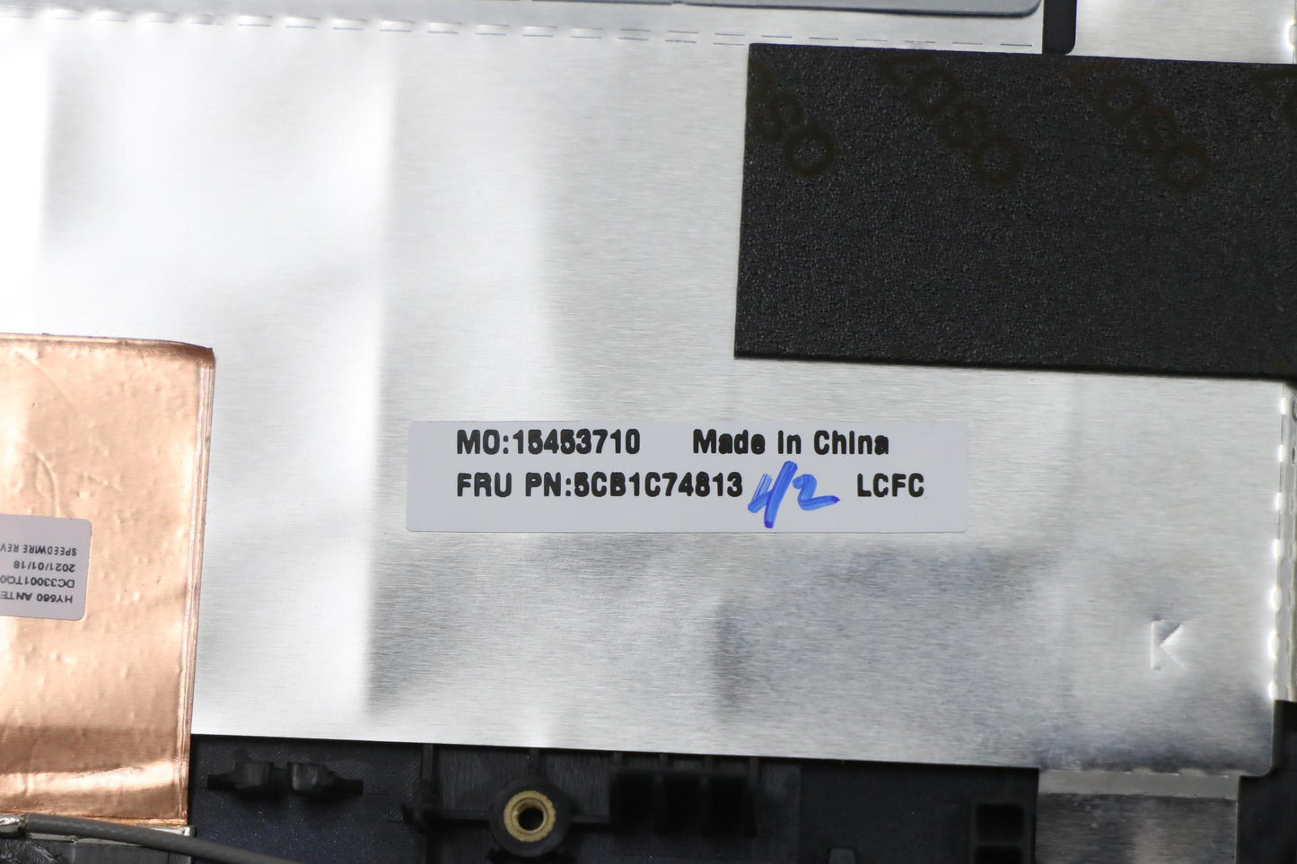 Lenovo Cover Upper Case Asm_Gre L82Ju - 5CB1C74813
