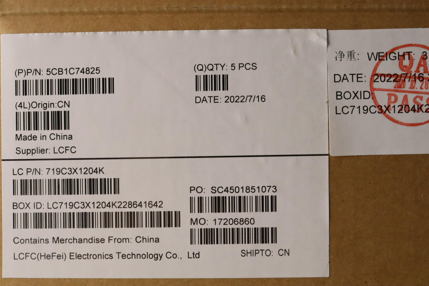 Lenovo Cover Upper Case Asm_Slv L82Ju - 5CB1C74825