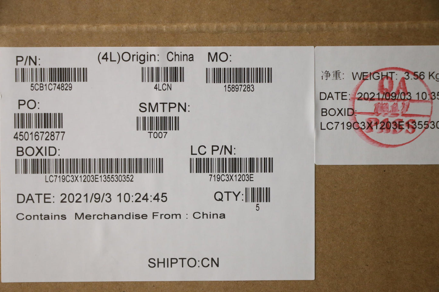 Lenovo Cover Upper Case Asm_Tc L82Jub - 5CB1C74829