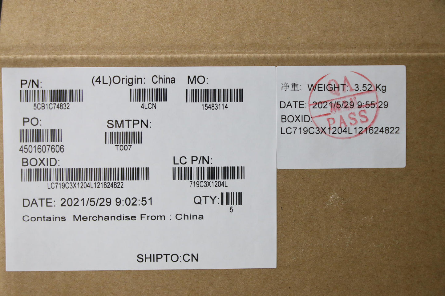 Lenovo Cover Upper Case Asm_Ara L82Ju - 5CB1C74832