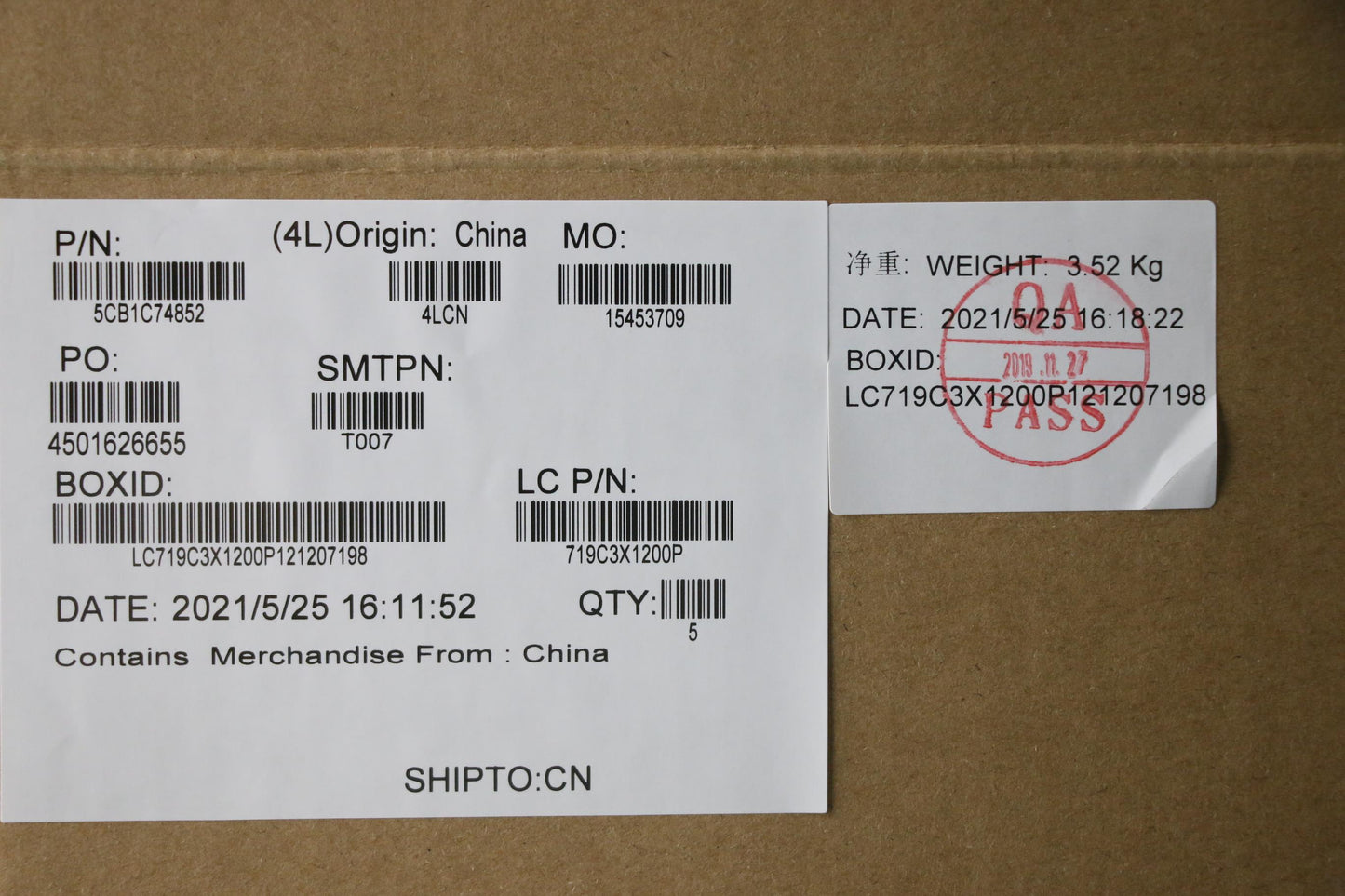 Lenovo Cover Upper Case Asm_Kor L82Ju - 5CB1C74852