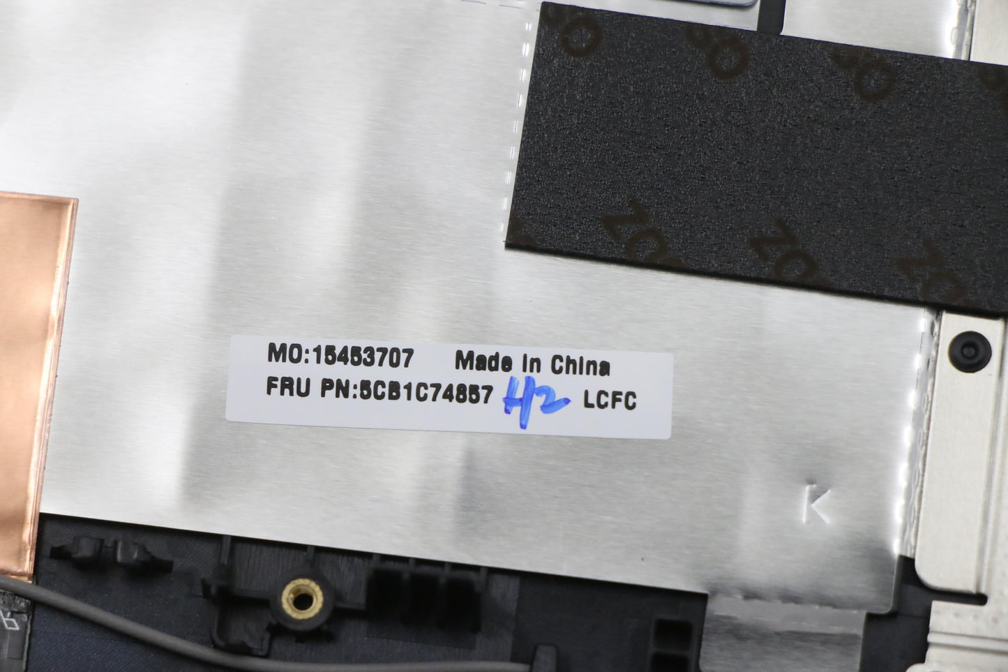 Lenovo Cover Upper Case Asm_Slv L82Ju - 5CB1C74857