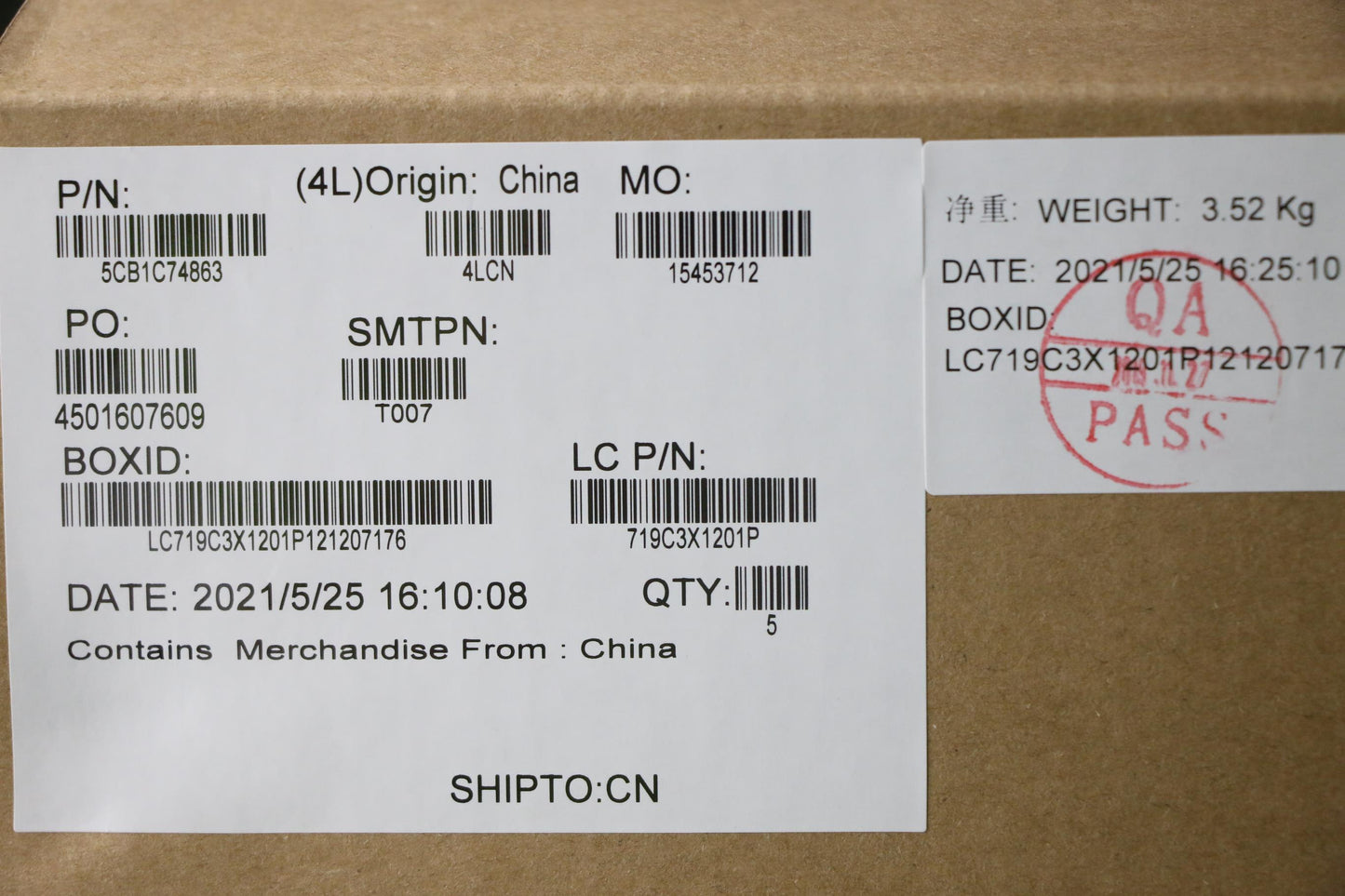 Lenovo Cover Upper Case Asm_Ukr L82Ju - 5CB1C74863