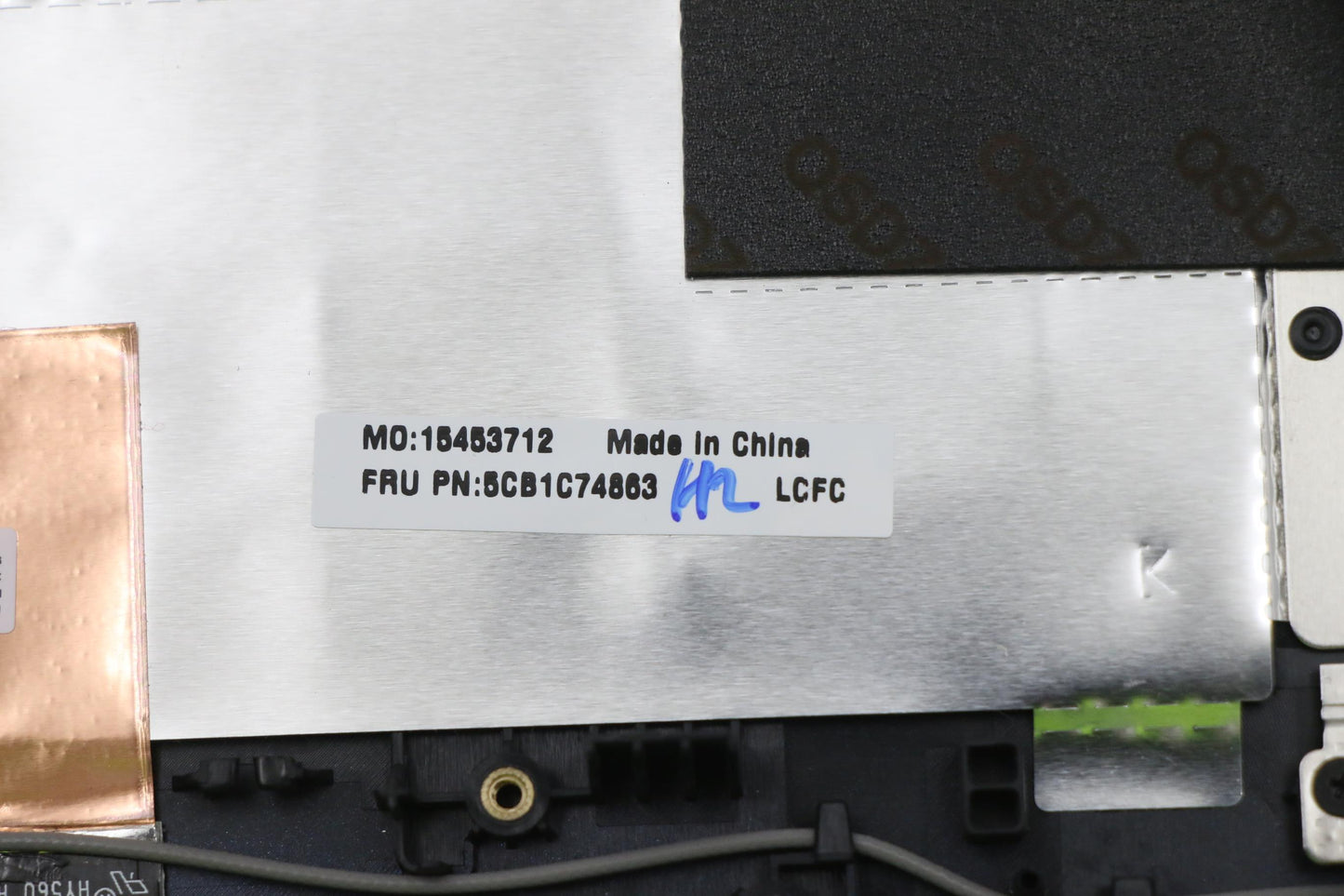 Lenovo Cover Upper Case Asm_Ukr L82Ju - 5CB1C74863