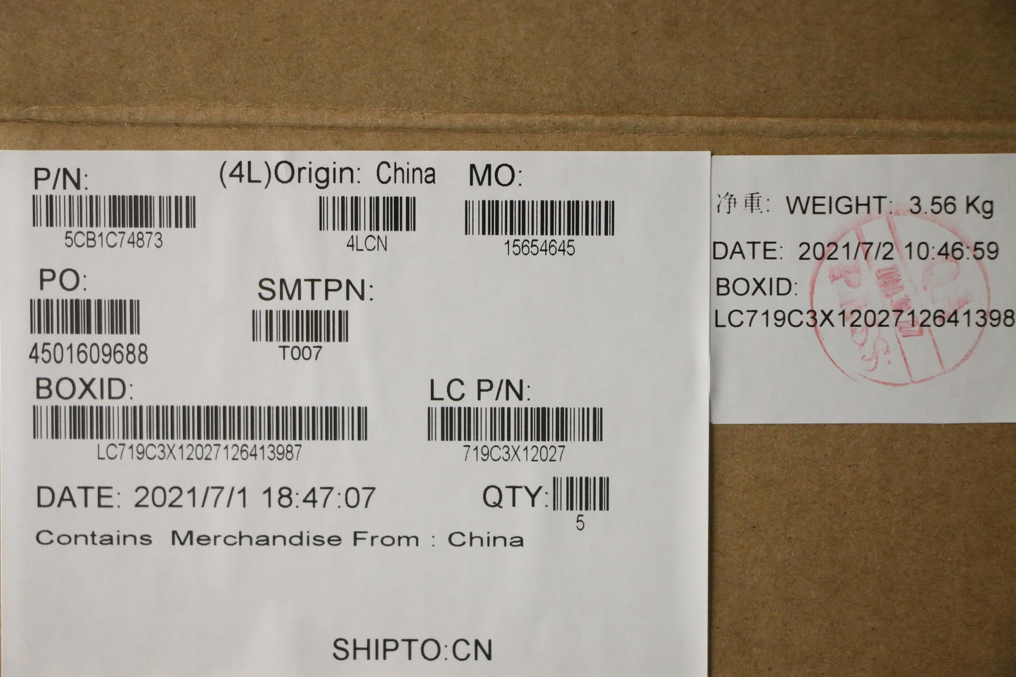 Lenovo Cover Uppercaseasm_Usa Eng L82 - 5CB1C74873
