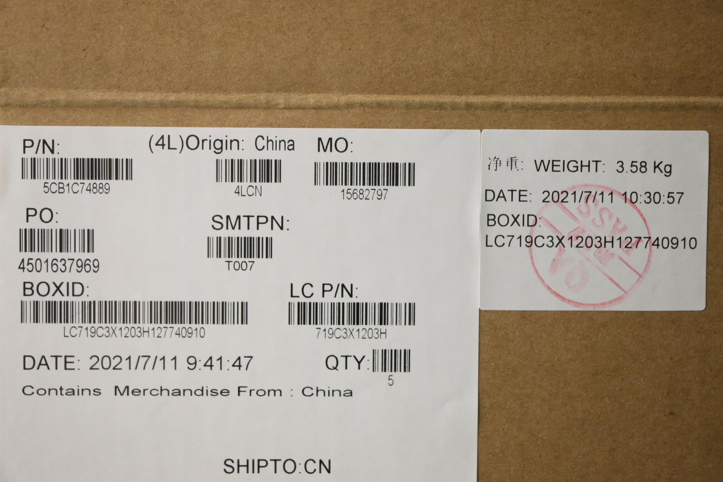 Lenovo Cover Upper Case Asm_Slv L82Ju - 5CB1C74889