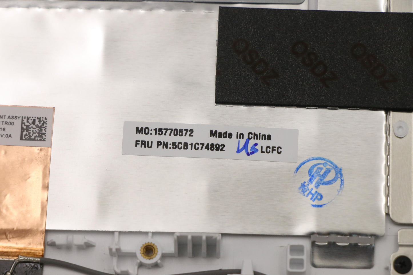 Lenovo Cover Upper Case Asm_Thai L82J - 5CB1C74892