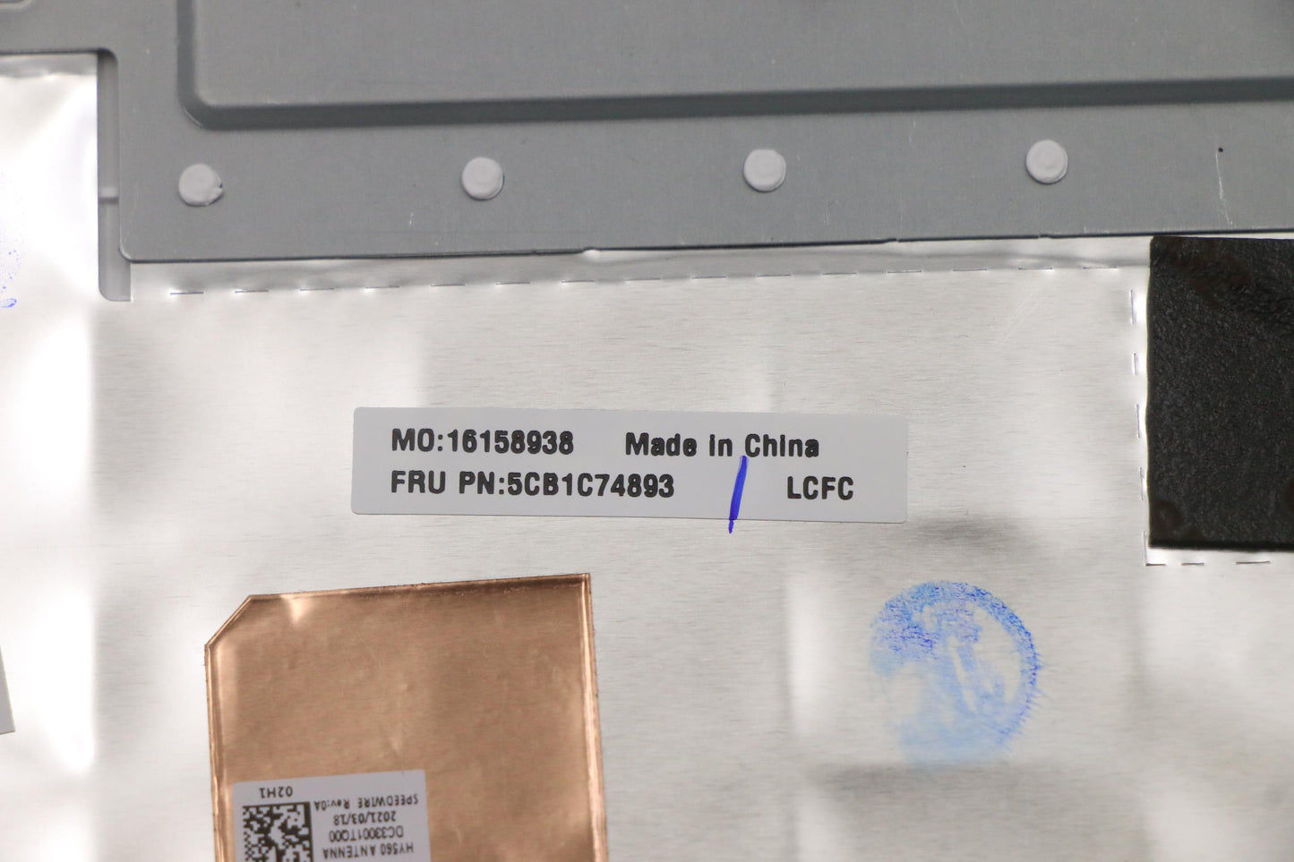 Lenovo Cover Upper Case Asm_Tc L82Ju - 5CB1C74893