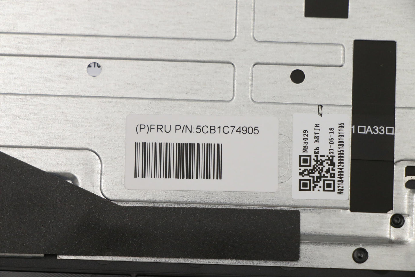 Lenovo Cover Upper Case Asm_Cze/Slkh8 - 5CB1C74905