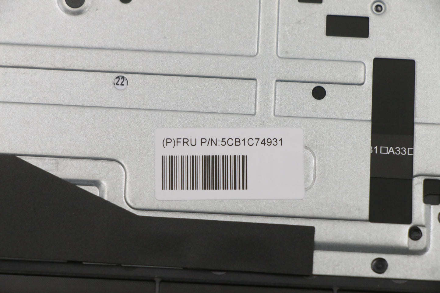 Lenovo Cover Upper Case Asm_Ukr H82L5 - 5CB1C74931