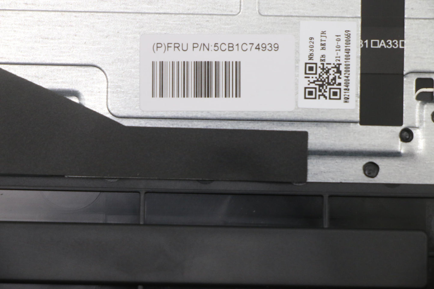 Lenovo Cover Upper Case Asm_Euro Engh - 5CB1C74939