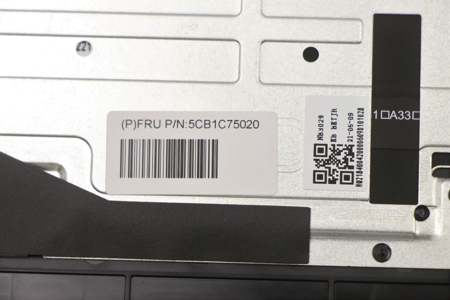 Lenovo Cover Upper Case Asm_Slv H82L5 - 5CB1C75020