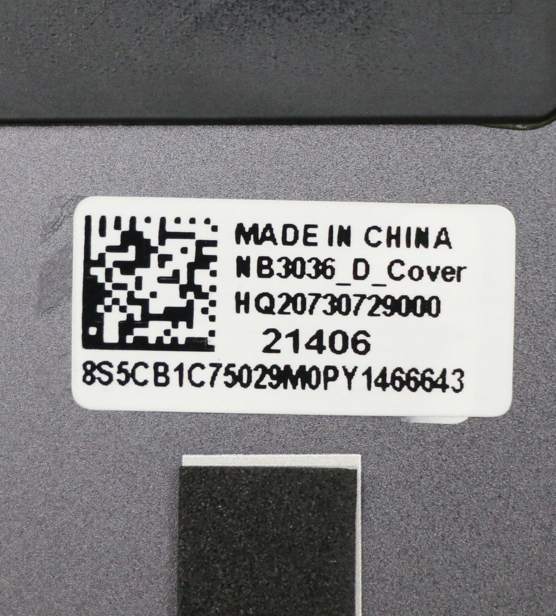 Lenovo Cover Lower Case H 82L5 Sto Gy - 5CB1C75029