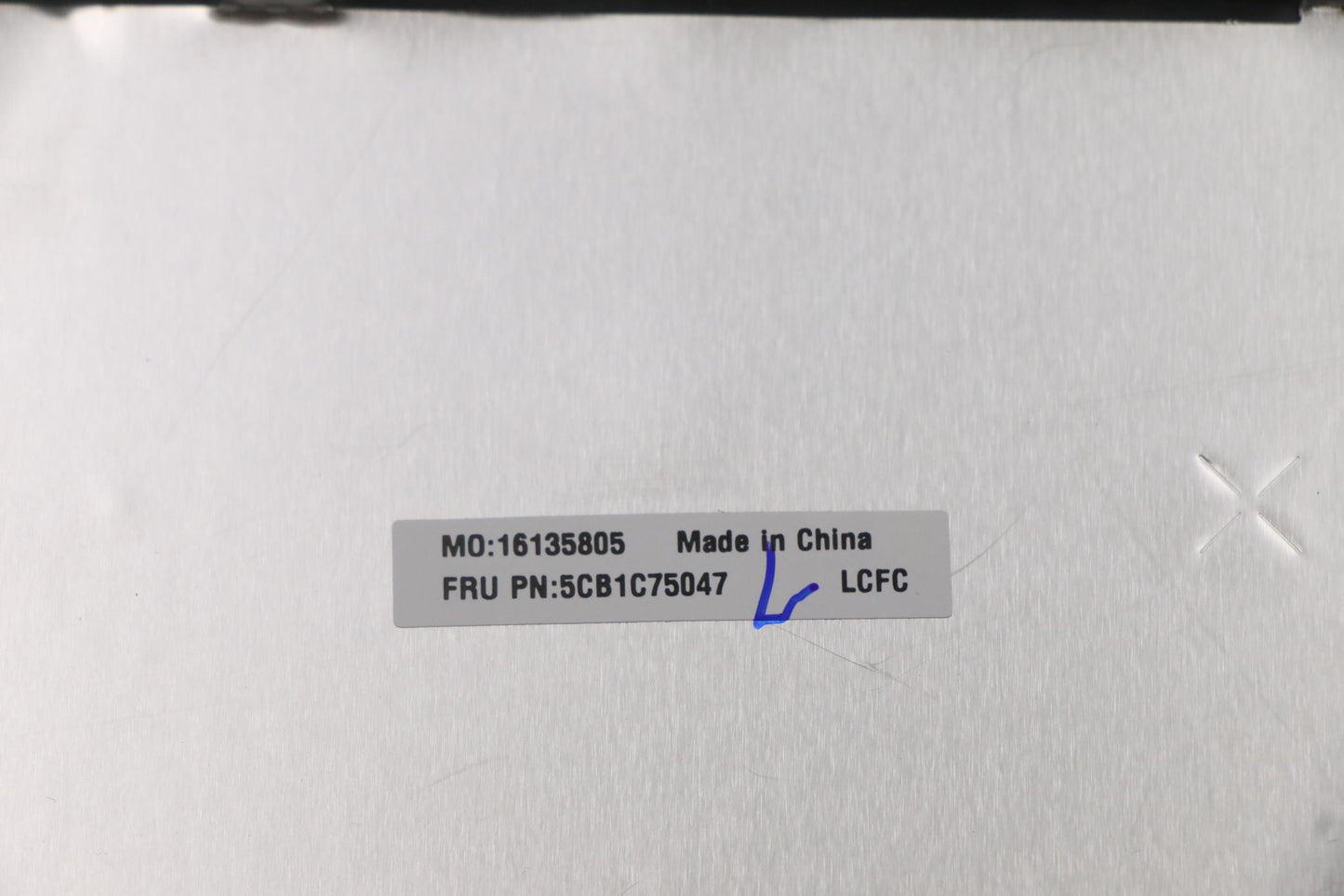 Lenovo Cover Upper Case Asm_Spa L82Kv - 5CB1C75047