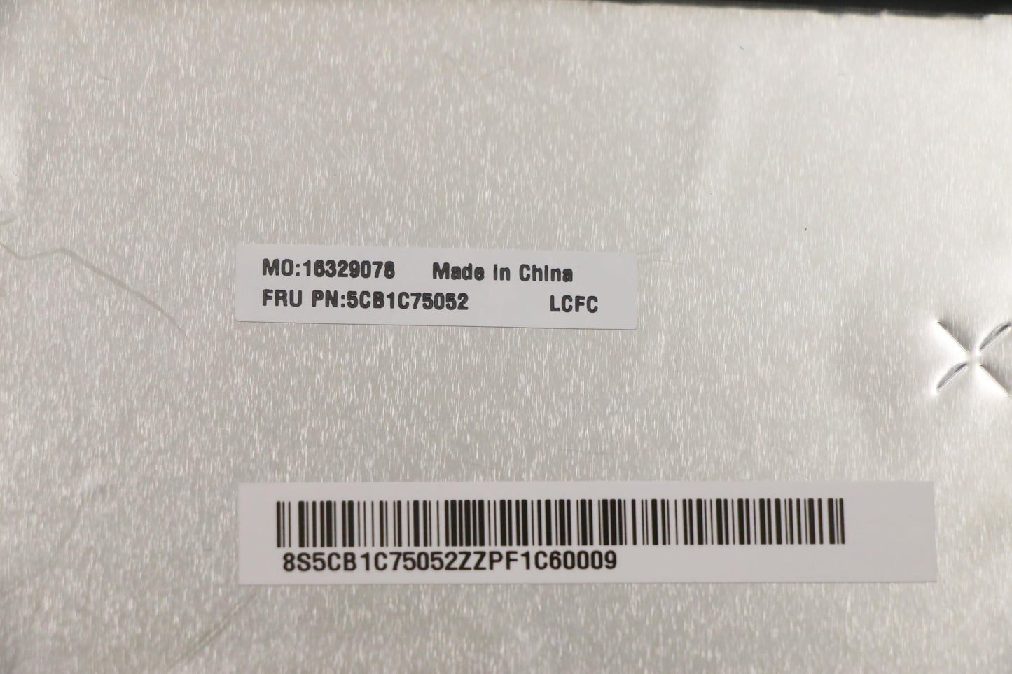 Lenovo Cover Upper Case Asm_Uke L82Kv - 5CB1C75052