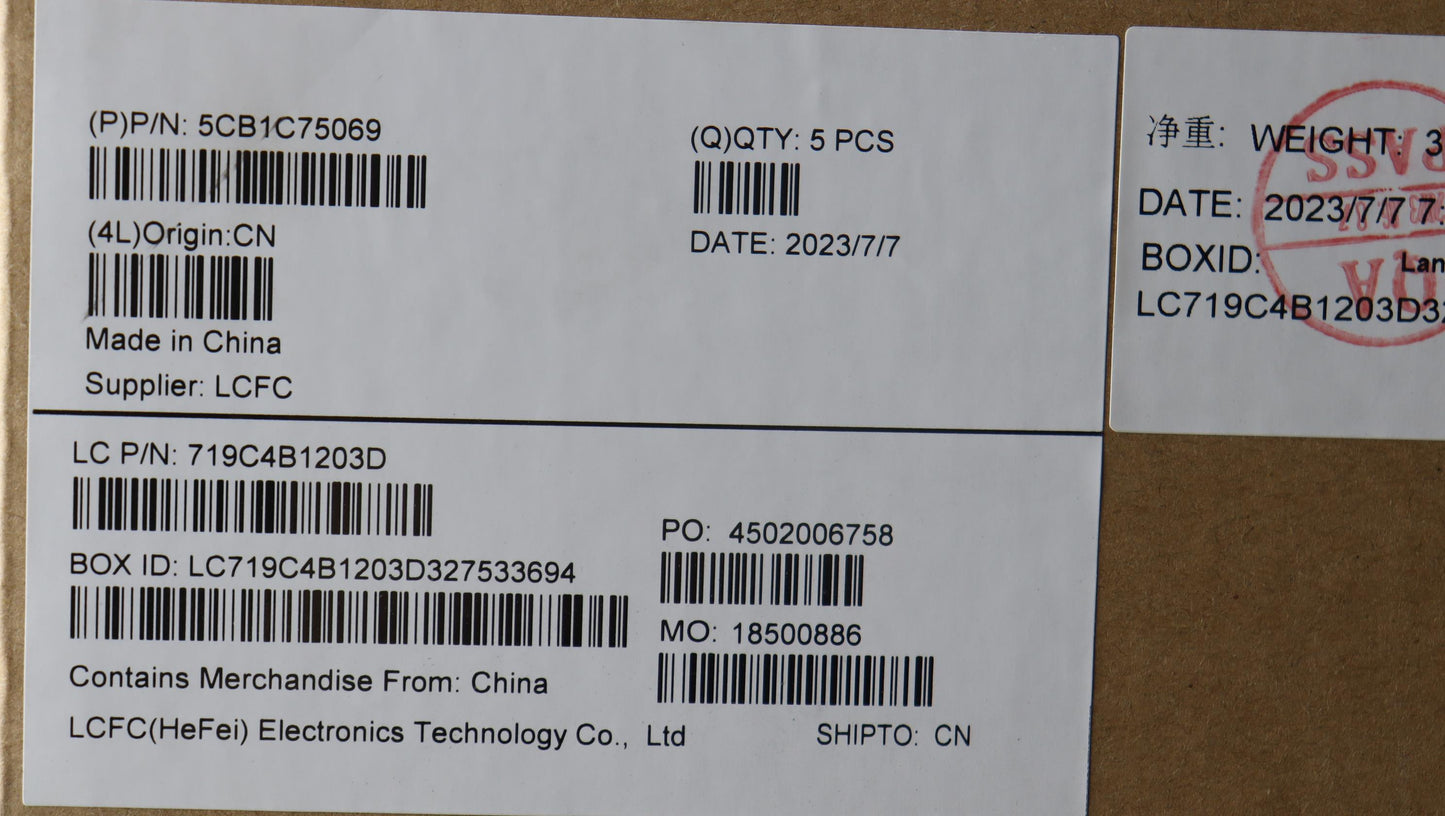 Lenovo Cover Upper Case Asm_Hun L82Kv - 5CB1C75069