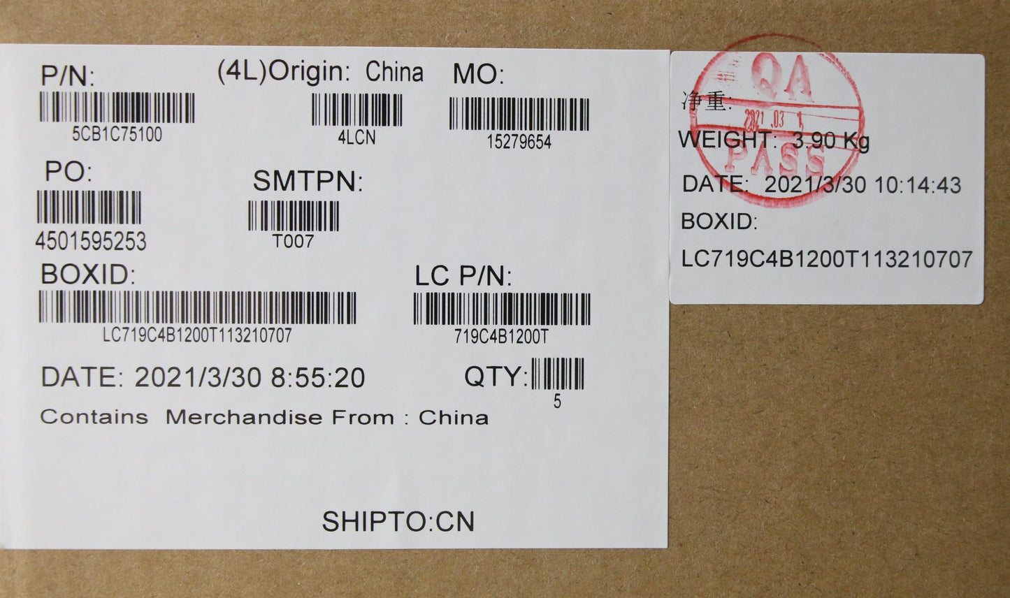 Lenovo Cover Upper Case Asm_Hun L82Kv - 5CB1C75100