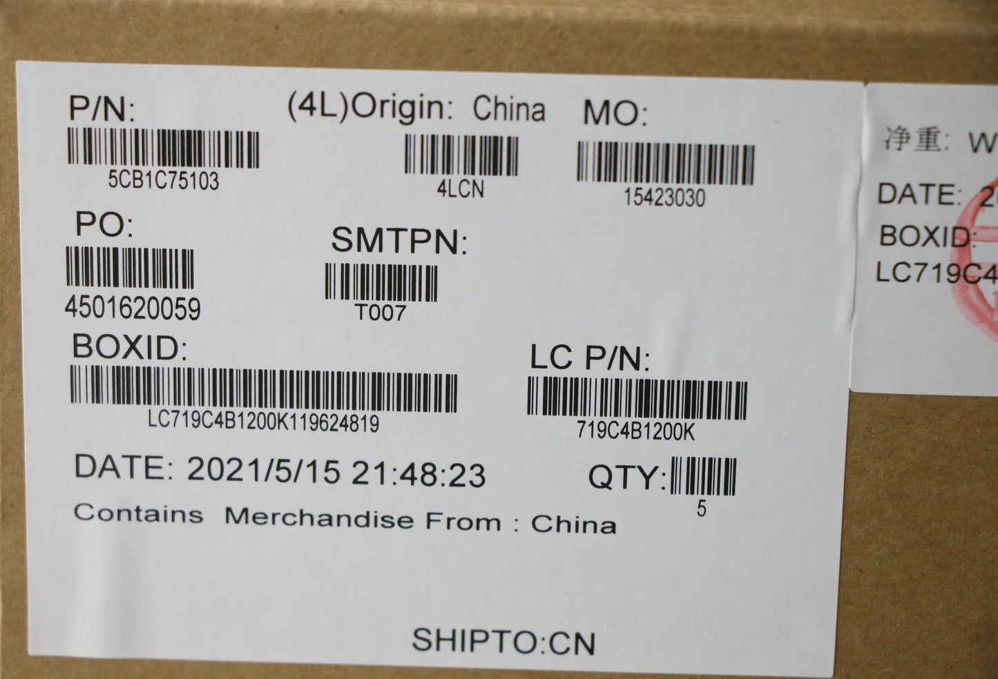 Lenovo Cover Upper Case Asm_Ger L82Kv - 5CB1C75103
