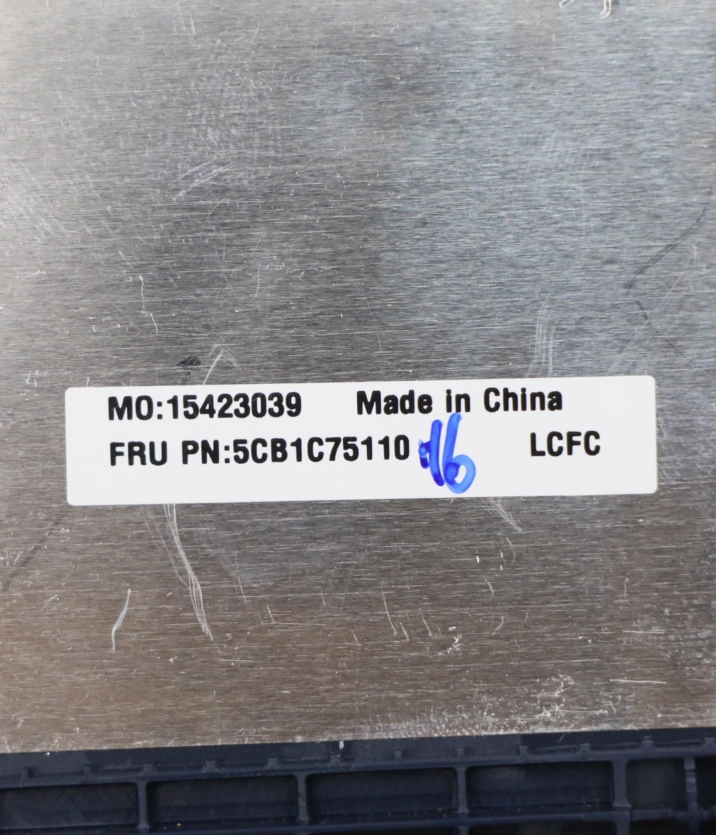 Lenovo Cover Upper Case Asm_Sws L82Kv - 5CB1C75110