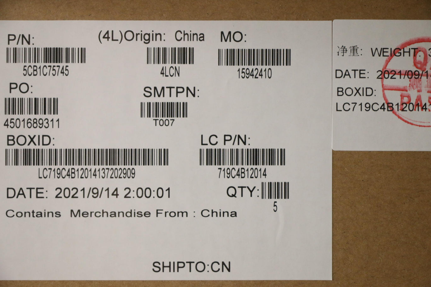 Lenovo Cover Upper Case Asm_Ita L82Kv - 5CB1C75745
