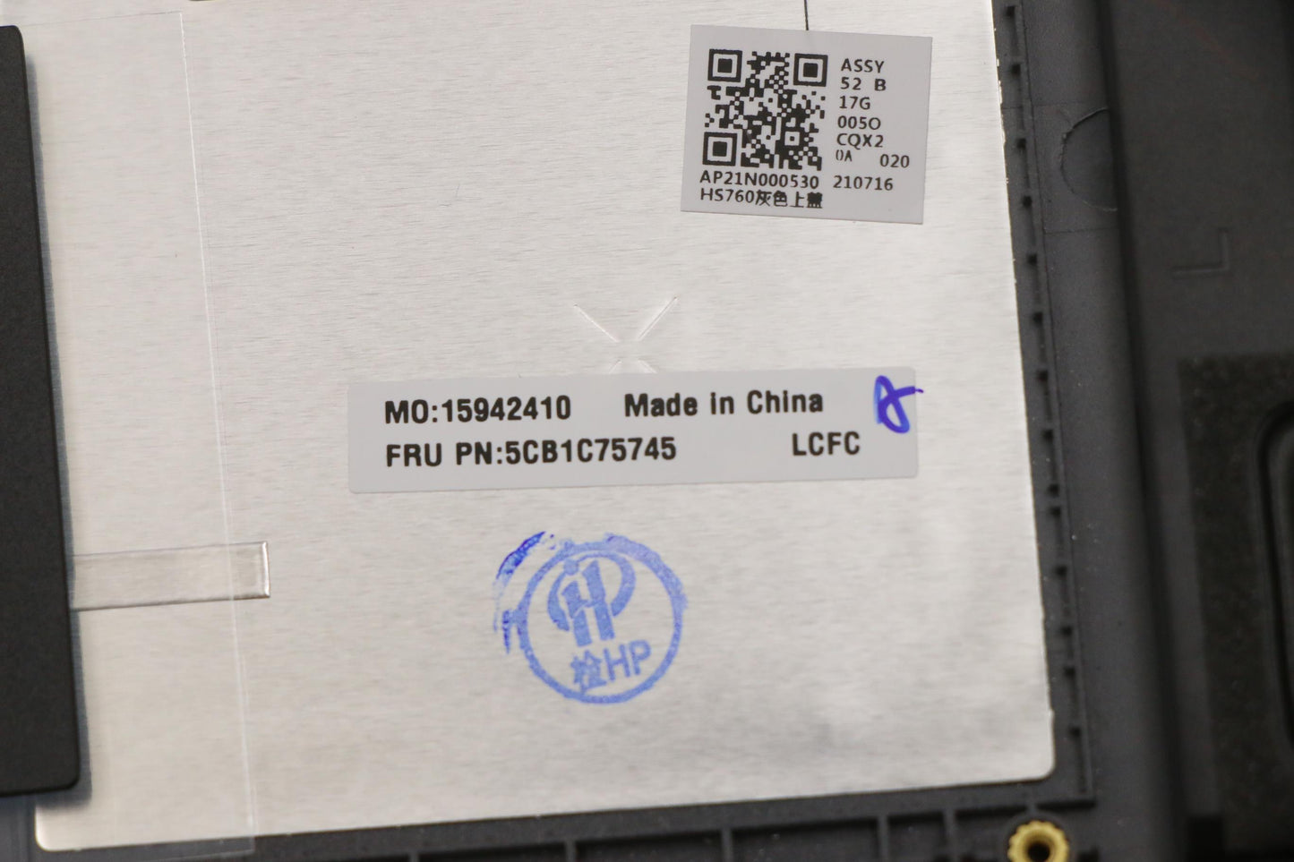 Lenovo Cover Upper Case Asm_Ita L82Kv - 5CB1C75745