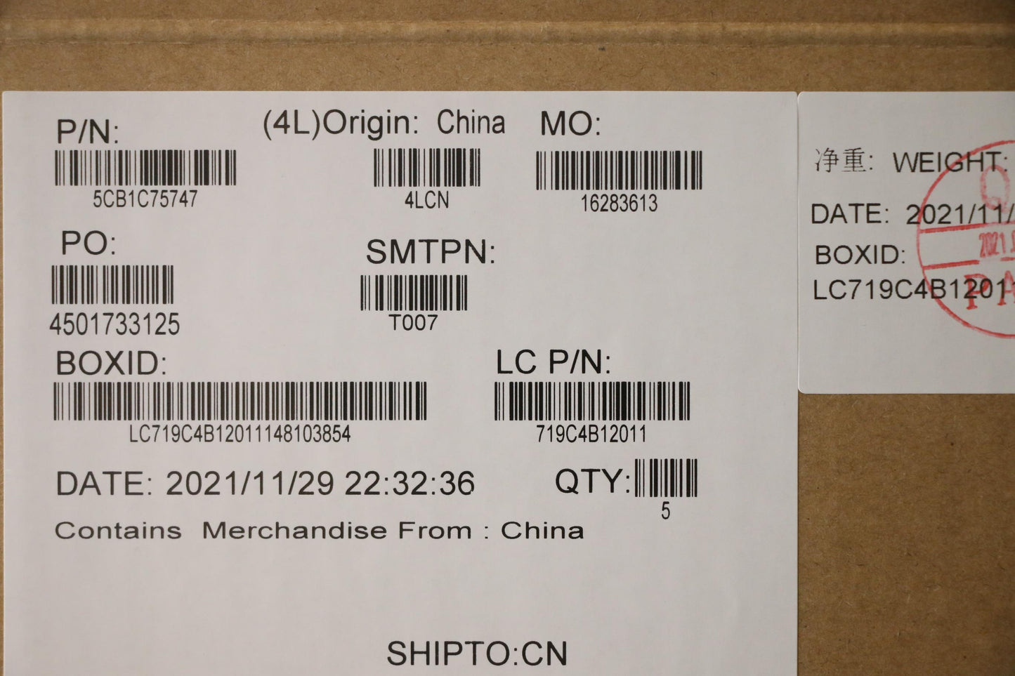 Lenovo Cover Upper Case Asm_Hun L82Kv - 5CB1C75747