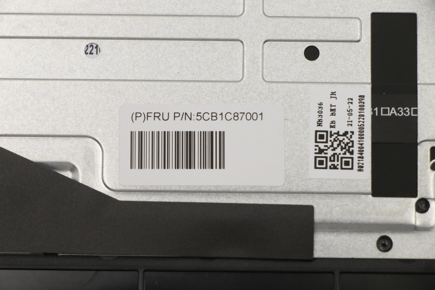 Lenovo Cover Upper Case Asm_Kor H82L9 - 5CB1C87001