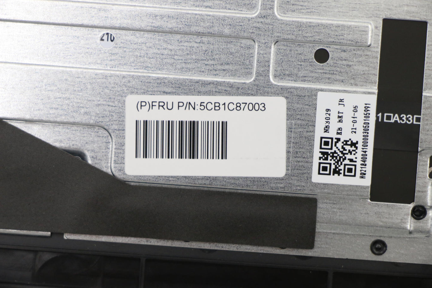 Lenovo Cover Upper Case Asm_Nordic H8 - 5CB1C87003