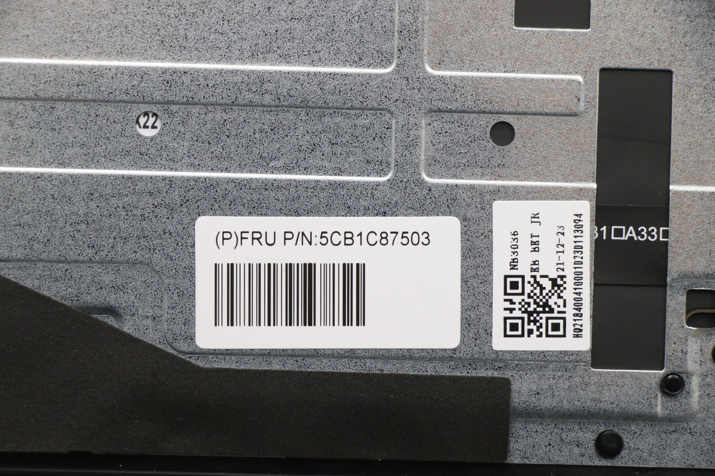 Lenovo Cover Upper Case Asm_Tc H82L9S - 5CB1C87503