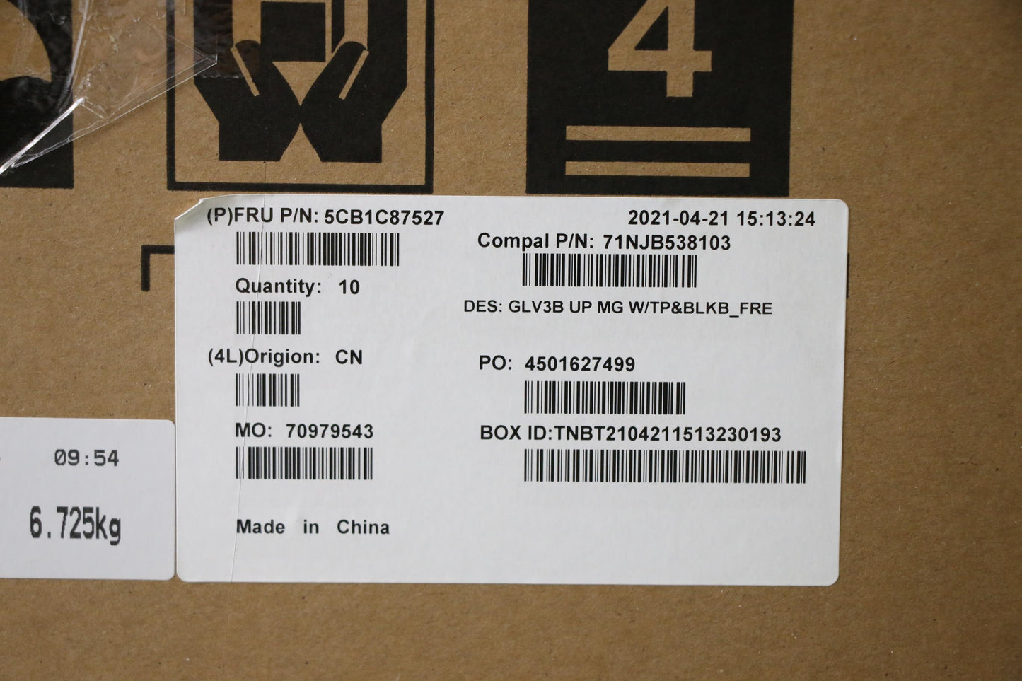 Lenovo Cover Uppercaseasm_Fra C21A4 M - 5CB1C87527