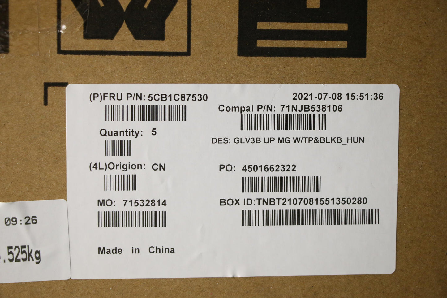 Lenovo Cover Uppercaseasm_Hun C21A4 M - 5CB1C87530