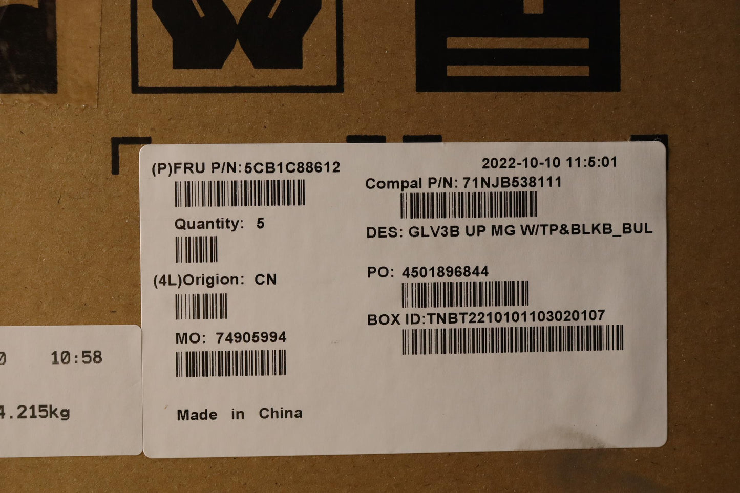Lenovo Cover Uppercaseasm_Bul C21A4 M - 5CB1C88612