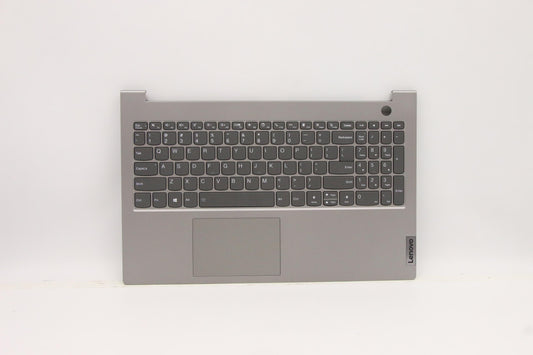 Lenovo C-Cover with Keyboard, USA English, Mineral Grey, Backlight - 5CB1C88617