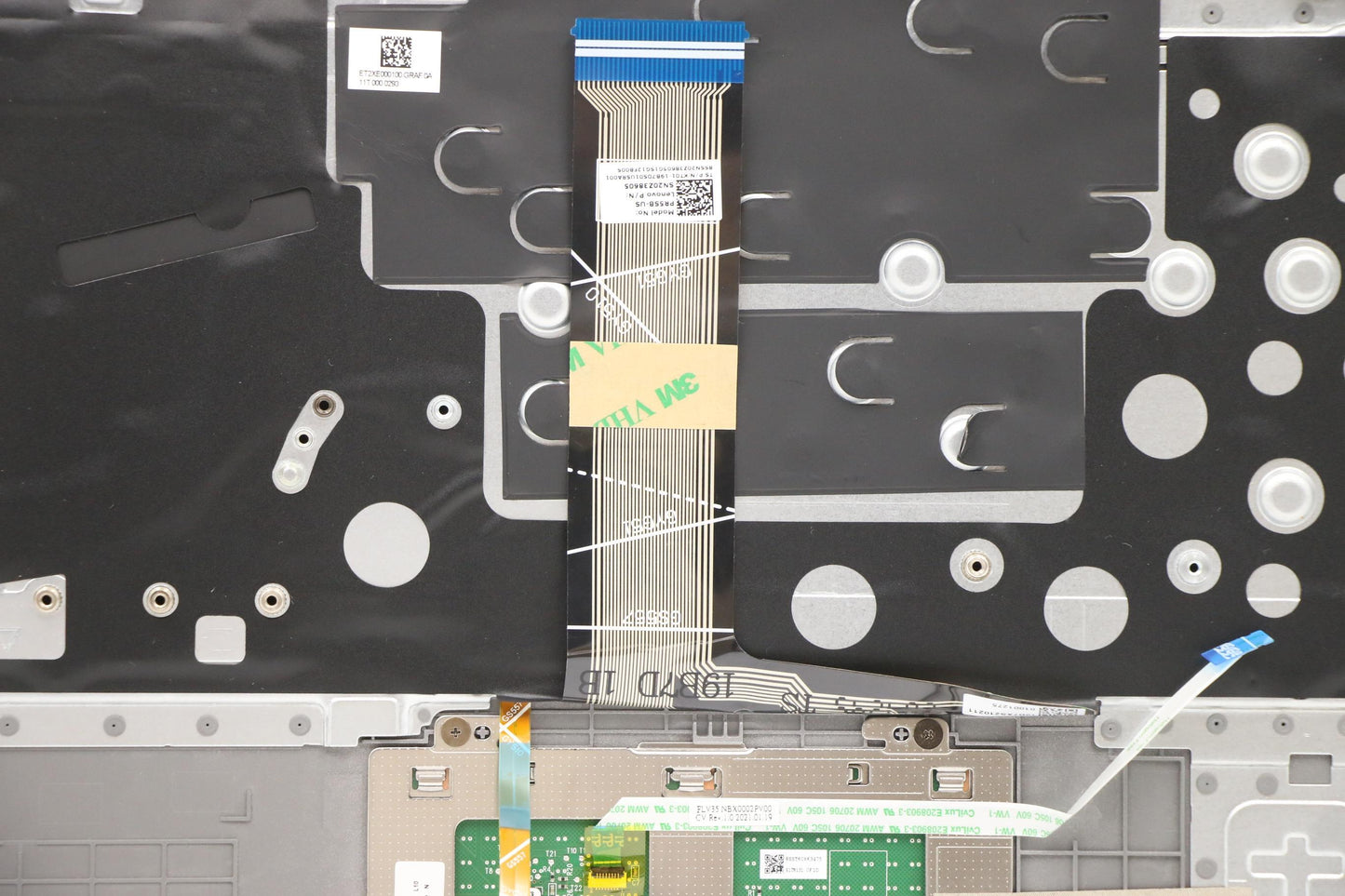 Lenovo C-Cover with Keyboard, USA English, Mineral Grey, Backlight - 5CB1C88617