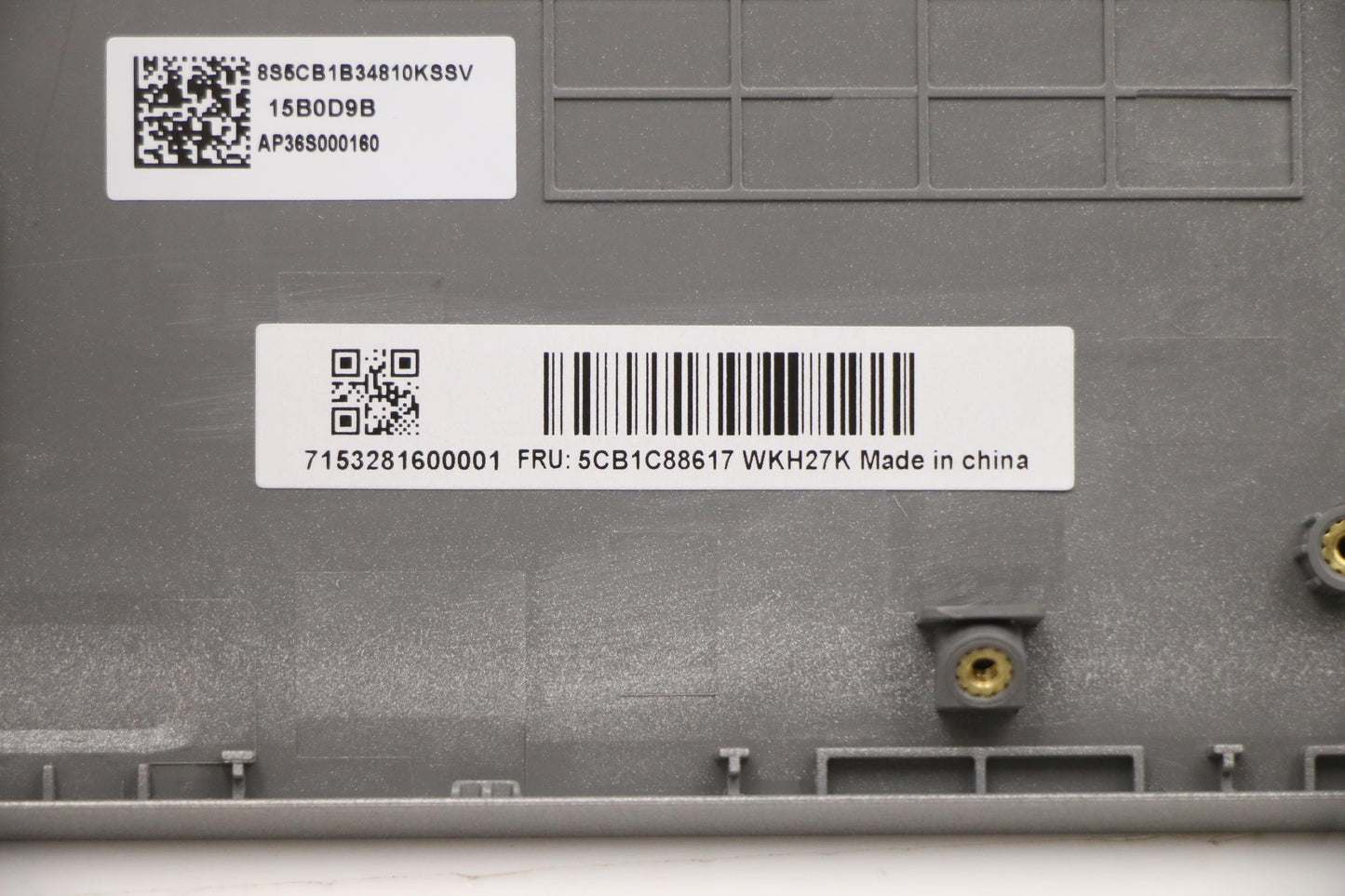 Lenovo C-Cover with Keyboard, USA English, Mineral Grey, Backlight - 5CB1C88617