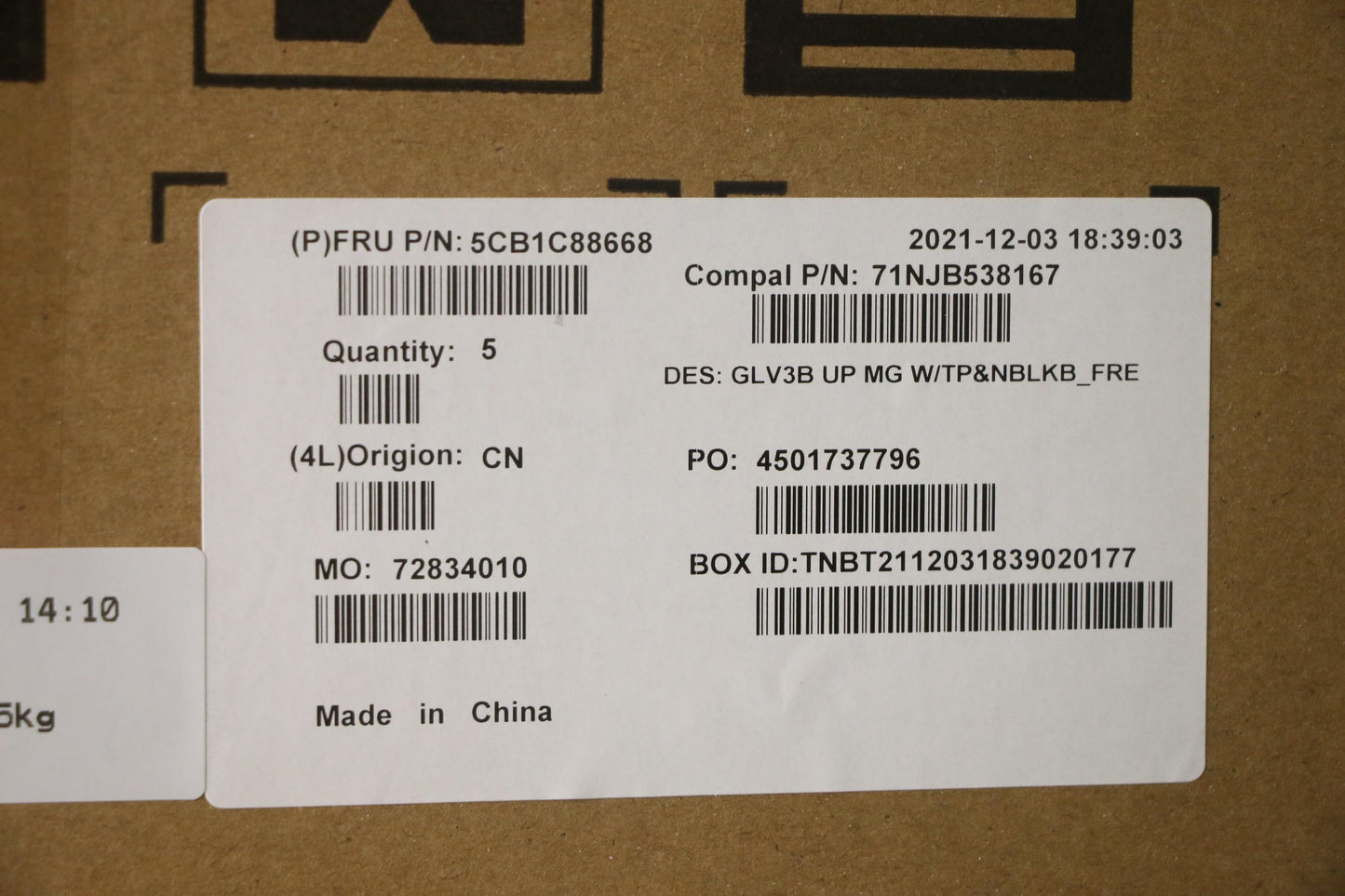 Lenovo Cover Uppercaseasm_Fra C21A4 M - 5CB1C88668