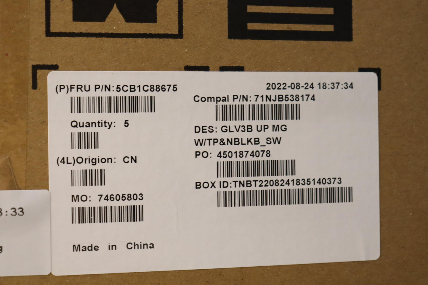 Lenovo Cover Uppercaseasm_Sws C21A4 M - 5CB1C88675