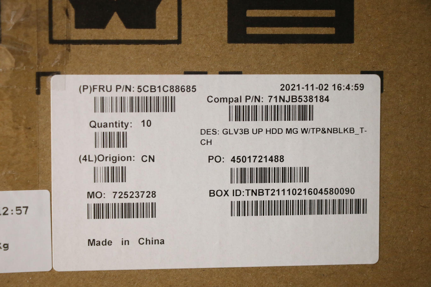 Lenovo Cover Uppercaseasm_Tc C21A4 Hd - 5CB1C88685
