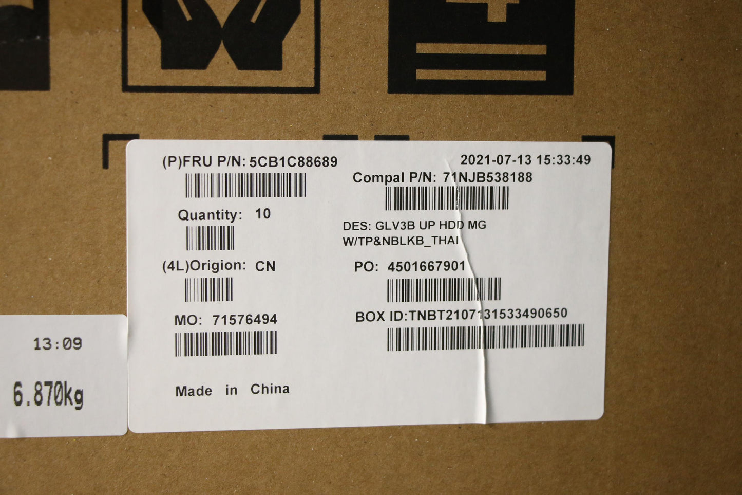 Lenovo Cover Uppercaseasm_Thai C21A4 - 5CB1C88689
