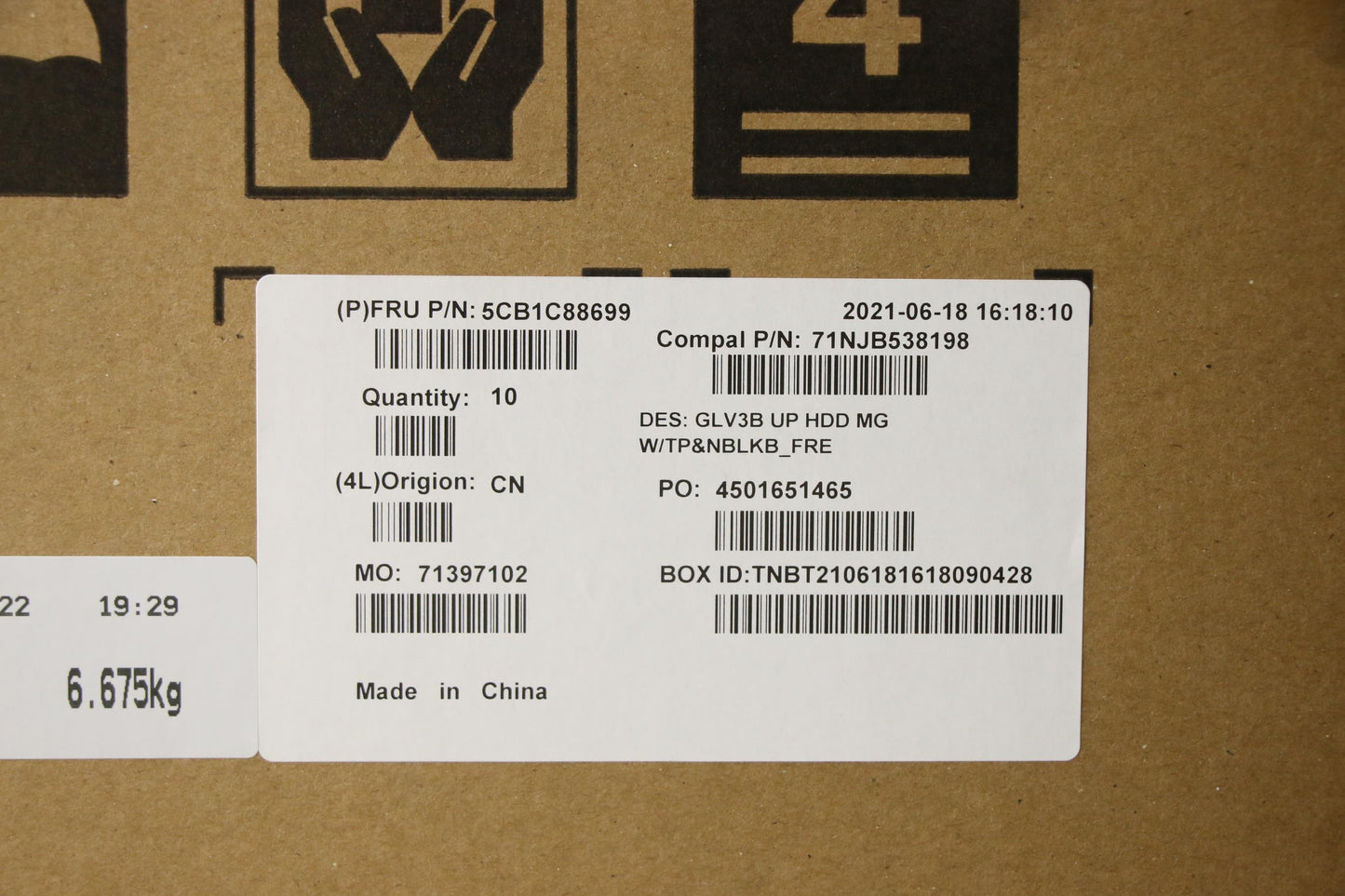 Lenovo Cover Uppercaseasm_Fra C21A4 H - 5CB1C88699