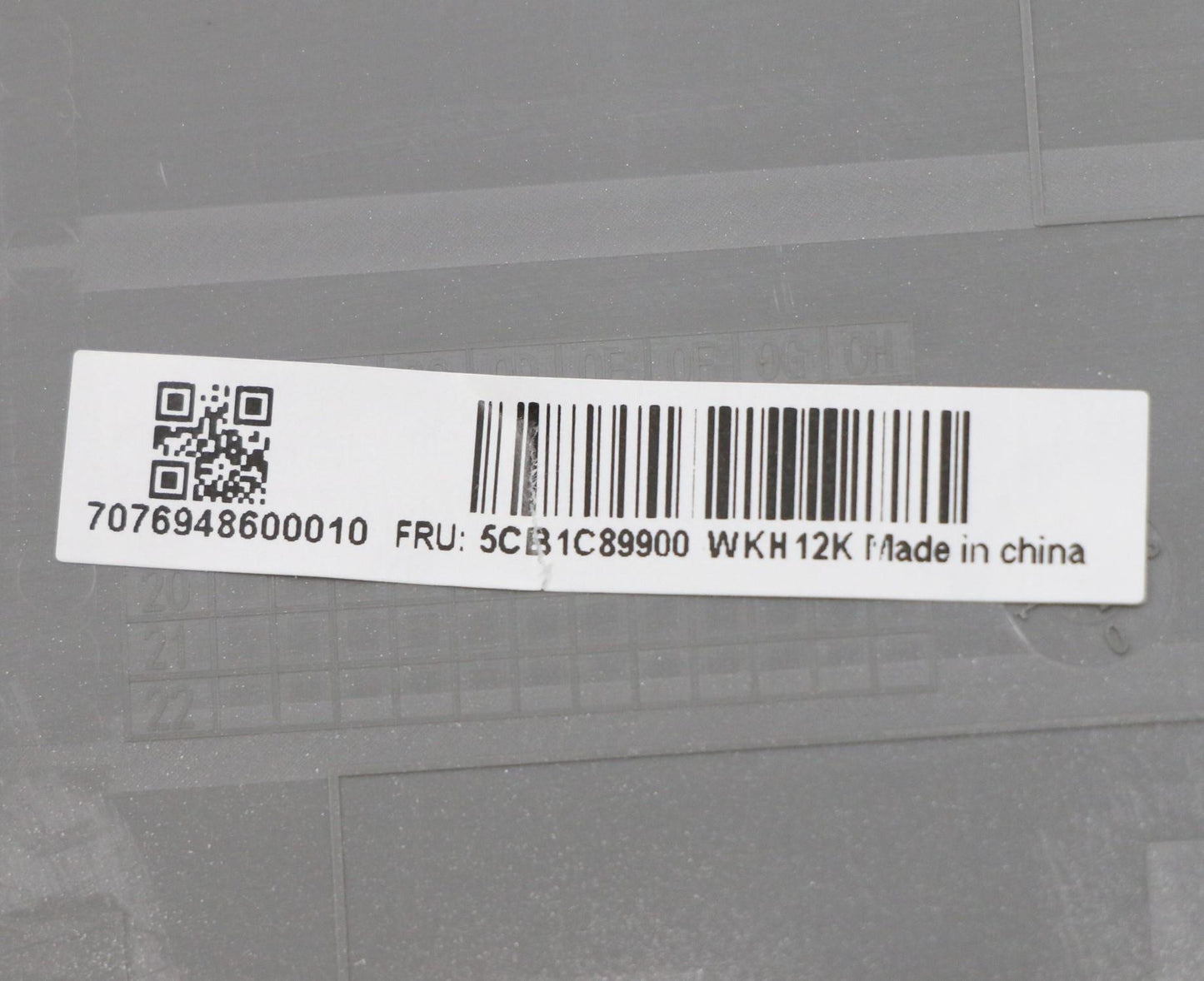 Lenovo Cover Upper Case Asm_Kor C 21A - 5CB1C89900
