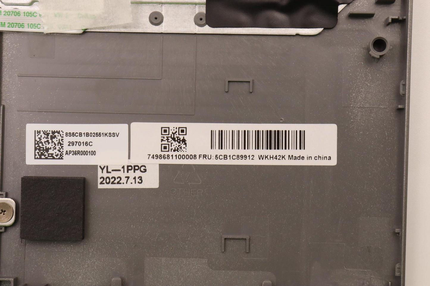 Lenovo Cover Upper Case Asm_La Spa C - 5CB1C89912