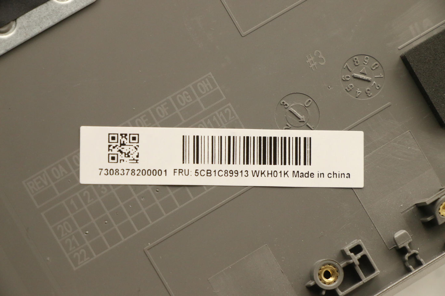 Lenovo Cover Upper Case Asm_Fra/Eng C - 5CB1C89913