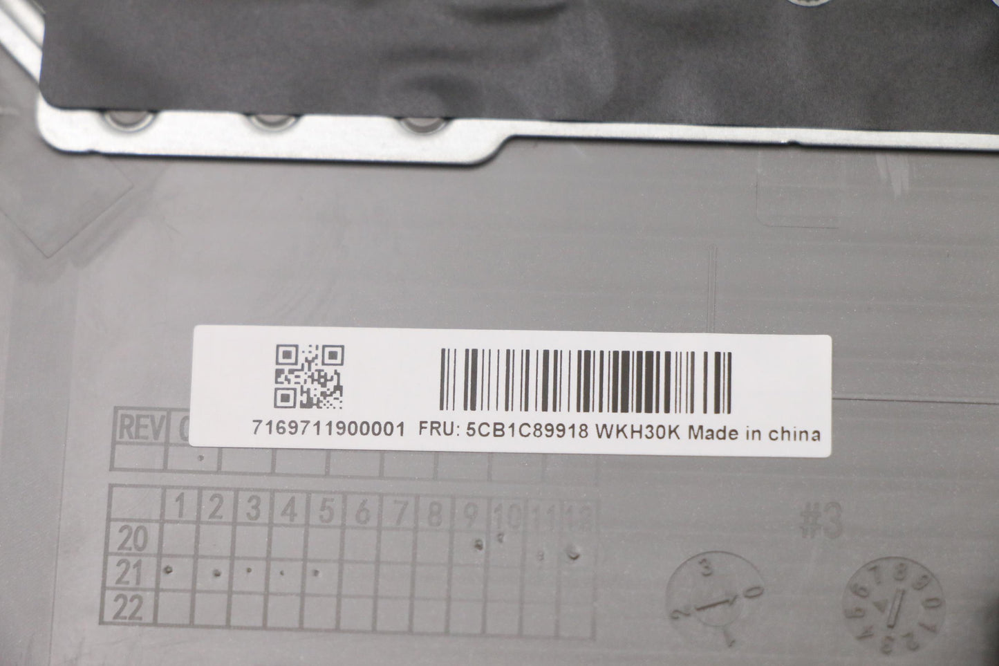Lenovo Cover Upper Case Asm_Hun C 21A - 5CB1C89918