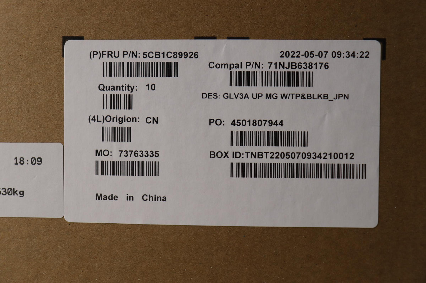 Lenovo Cover Upper Case Asm_Jpn C 21A - 5CB1C89926