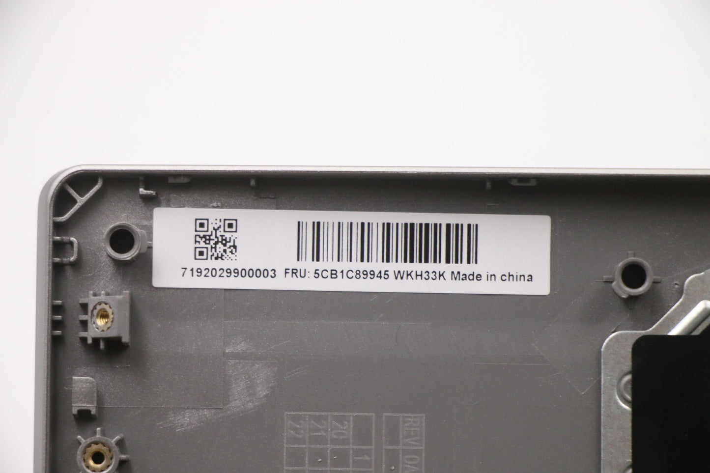 Lenovo Cover Uppercase Asm_Fra/Eng C2 - 5CB1C89945