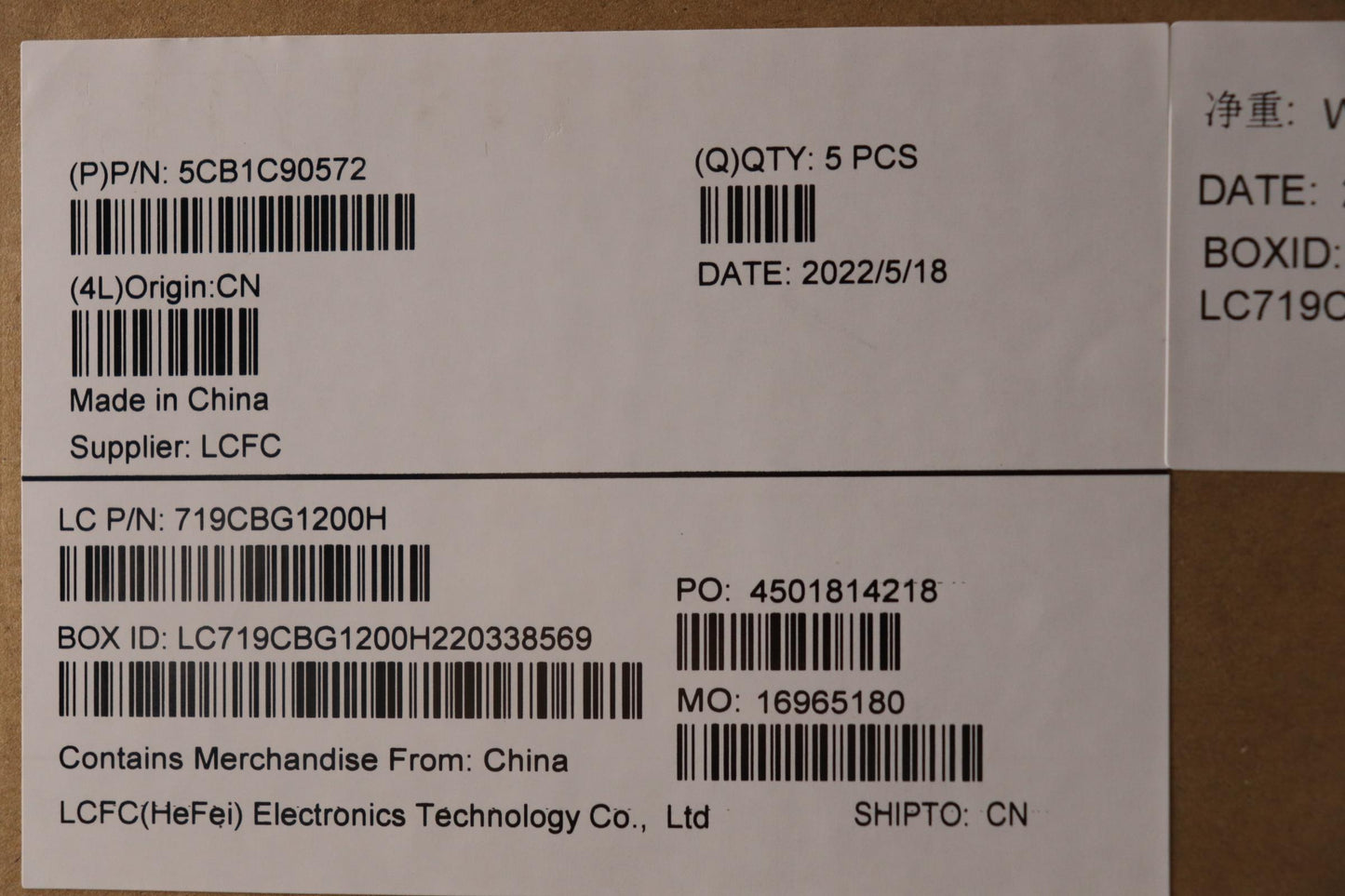 Lenovo Cover Upper Case Asmita L82Nh - 5CB1C90572
