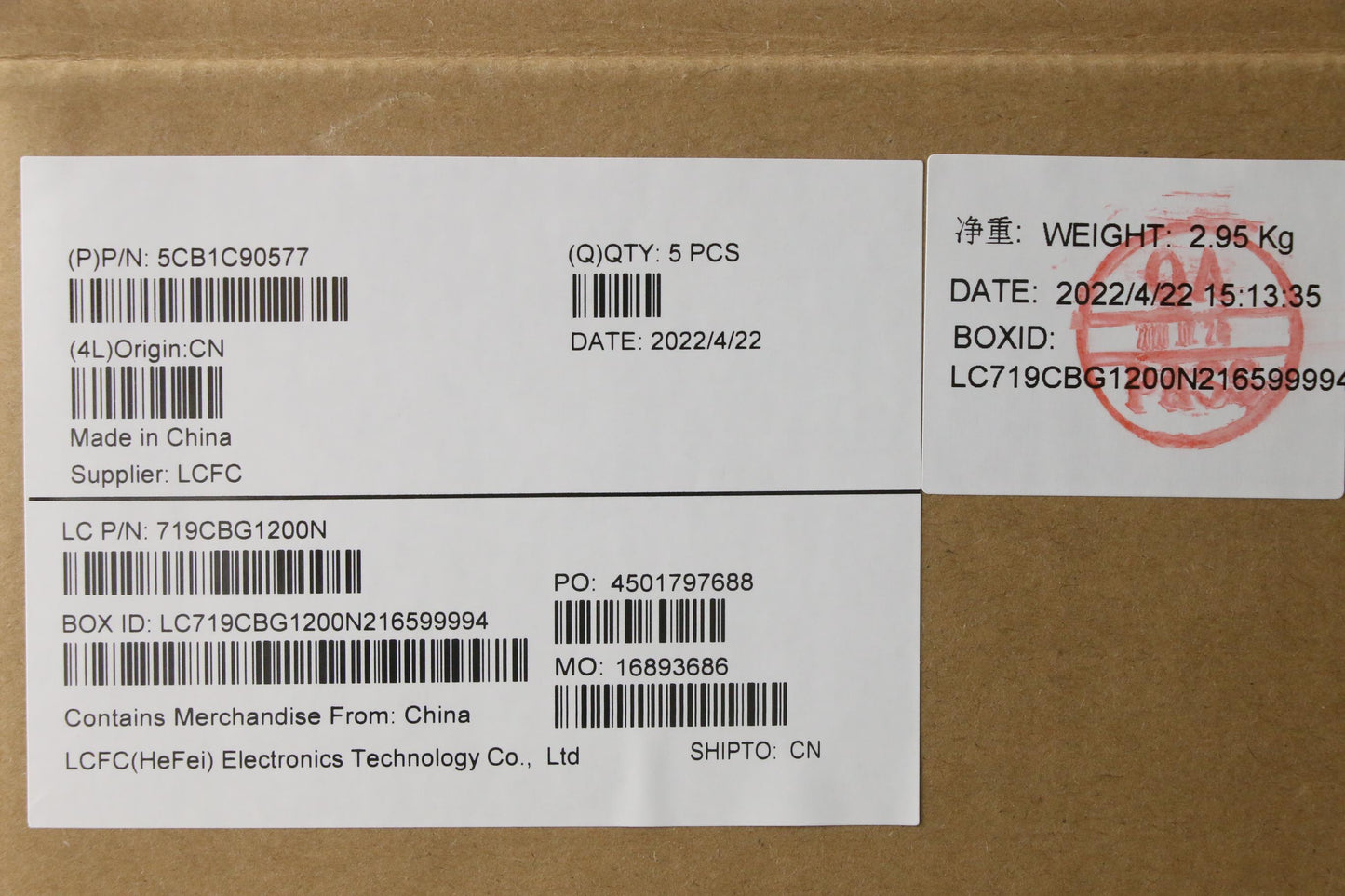 Lenovo Cover Upper Case Assembly Por - 5CB1C90577